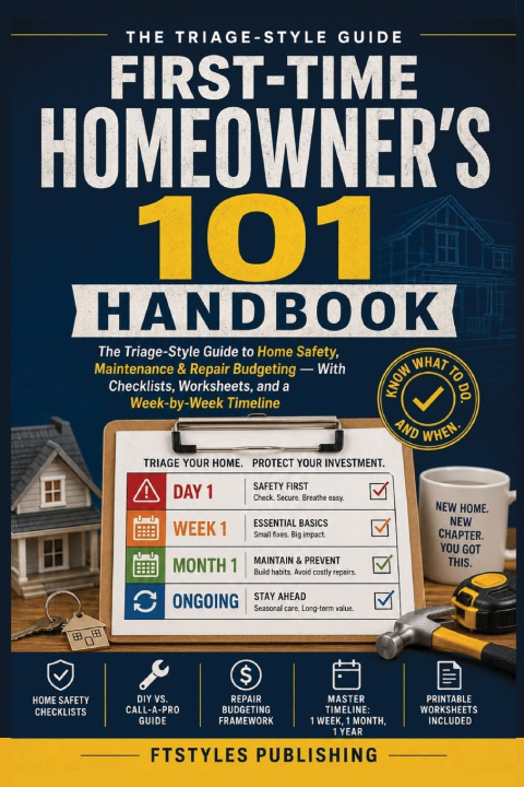 Könyv First-Time Homeowner's 101 Handbook FT styles