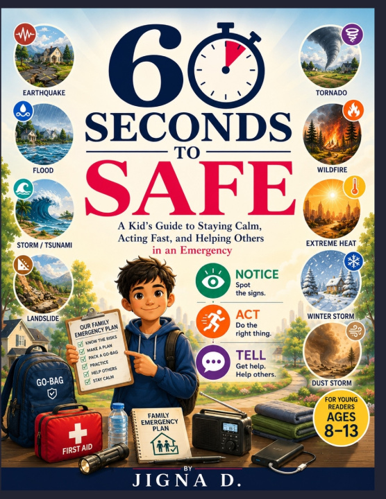 Könyv 60 SECONDS TO SAFE Jigna D