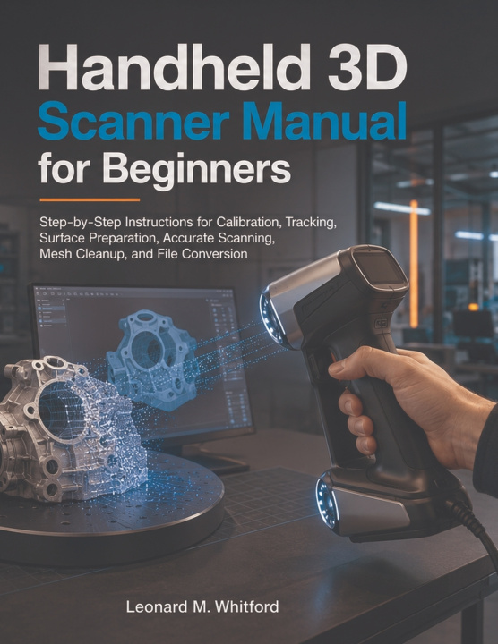 Knjiga Handheld 3D Scanner Manual for Beginners Leonard M. Whitford