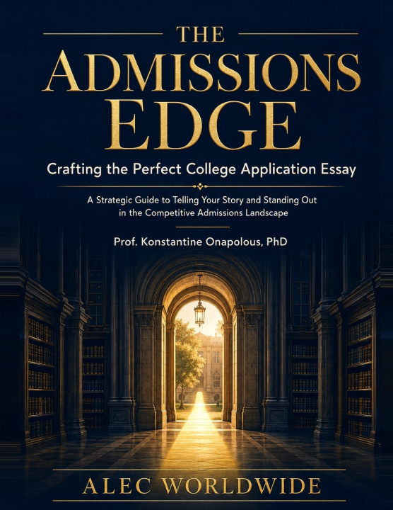 Book THE ADMISSIONS EDGE Konstantine Onapolous PhD