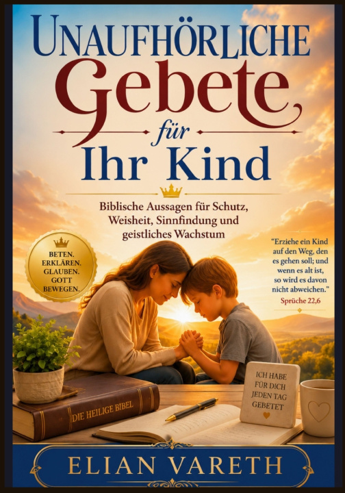 Livro Unaufhörliche Gebete für Ihr Kind Elian Vareth