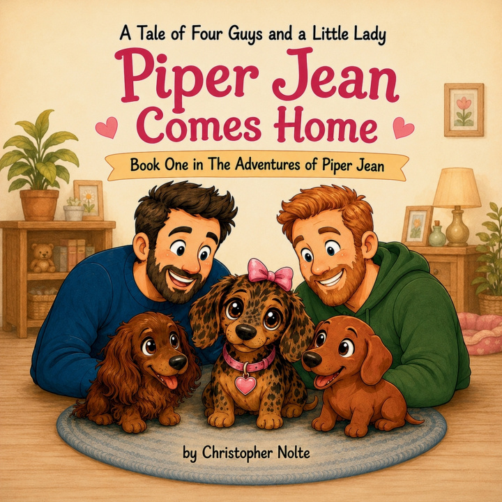 Kniha A Tale of Four Guys and a Little Lady Piper Jean Comes Home Christopher Nolte
