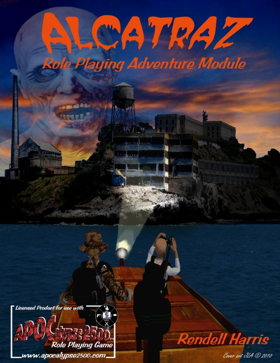 Könyv Alcatraz Adventure Module Rendell Harris