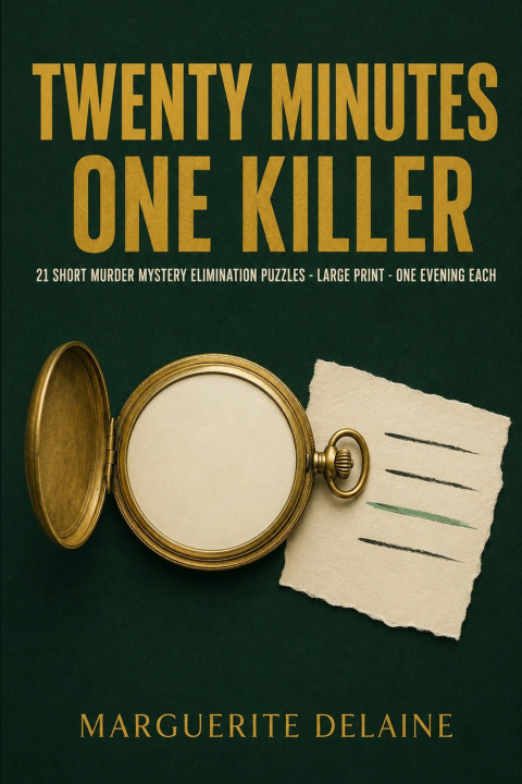 Βιβλίο Twenty Minutes, One Killer MARGUERITE DELAINE