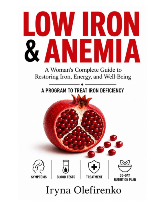 Kniha LOW IRON & ANEMIA Iryna Olefirenko