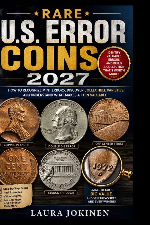 Knjiga Rare U.S. Error Coins 2027 Laura Jokinen