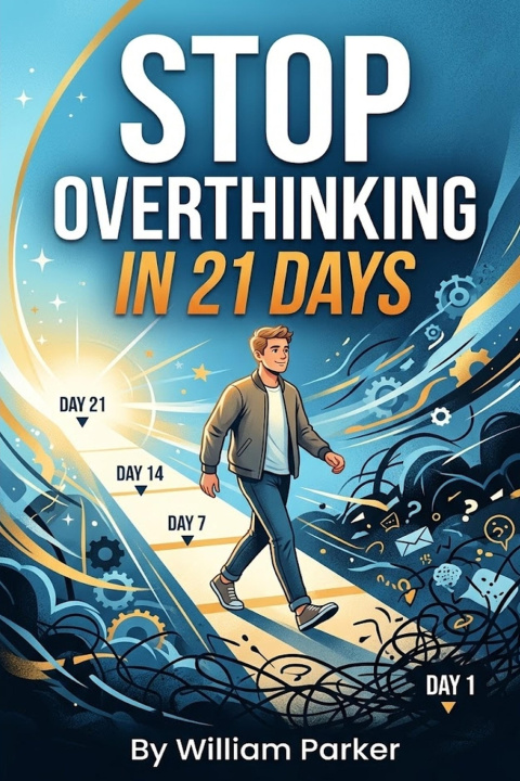 Buch Stop Overthinking in 21 Days WILLIAM PARKER