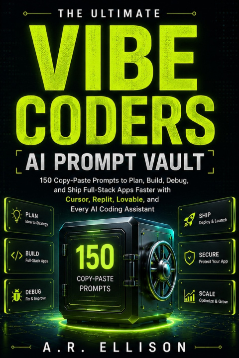 Kniha The Ultimate AI Prompt Vault for Vibe Coders A.R. Ellison