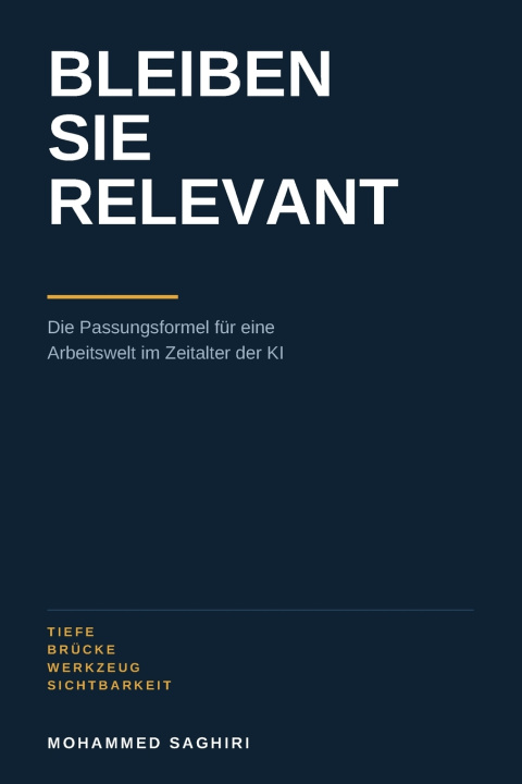 Libro BLEIBEN SIE RELEVANT Mohammed Saghiri