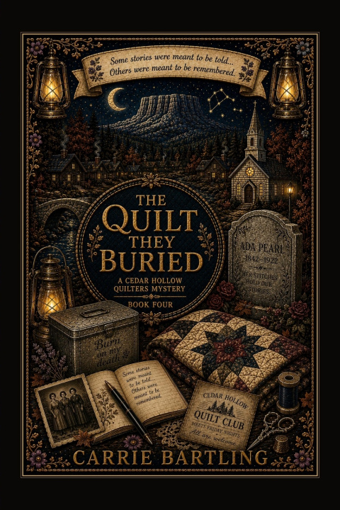 Livro THE QUILT THEY BURIED Carrie Bartling