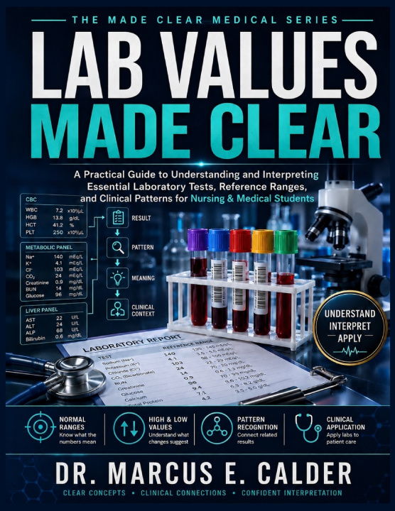 Kniha Lab Values Made Clear Dr. Marcus E. Calder