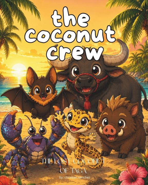 Knjiga the coconut crew Christian Sanchez