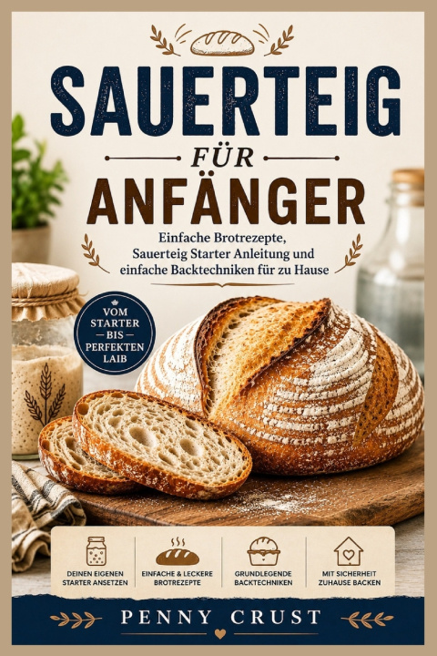 Book SAUERTEIG FÜR ANFÄNGER Penny Crust