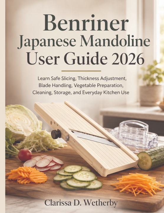 Libro Benriner Japanese Mandoline User Guide 2026 Clarissa D. Wetherby