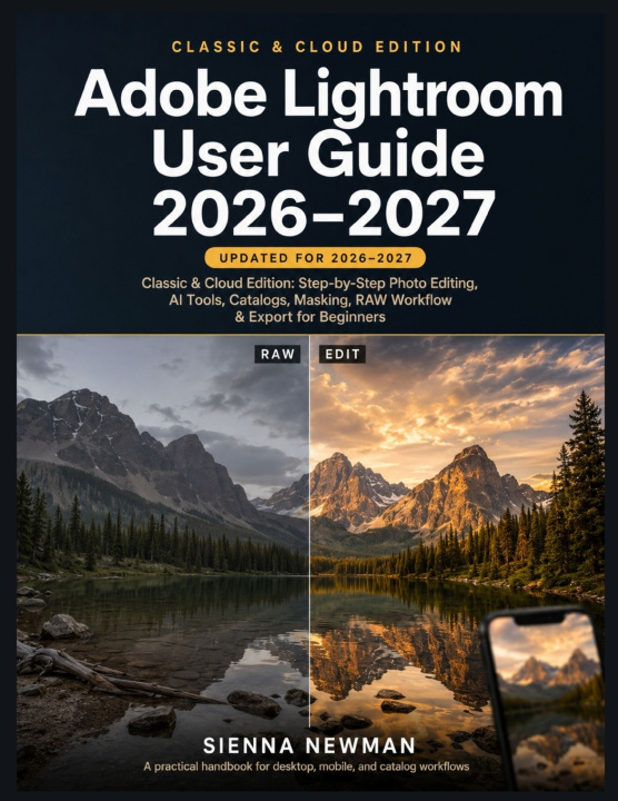 Kniha Adobe Lightroom User Guide 2026-2027 Sienna Newman