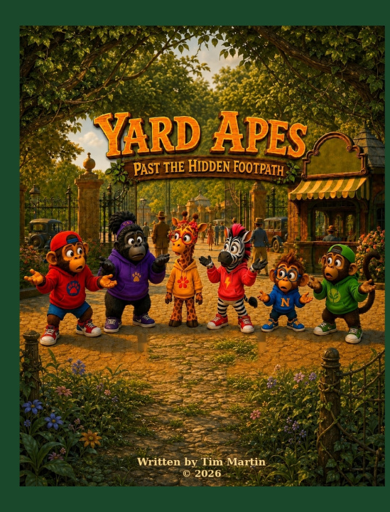 Kniha Yard Apes Tim Martin