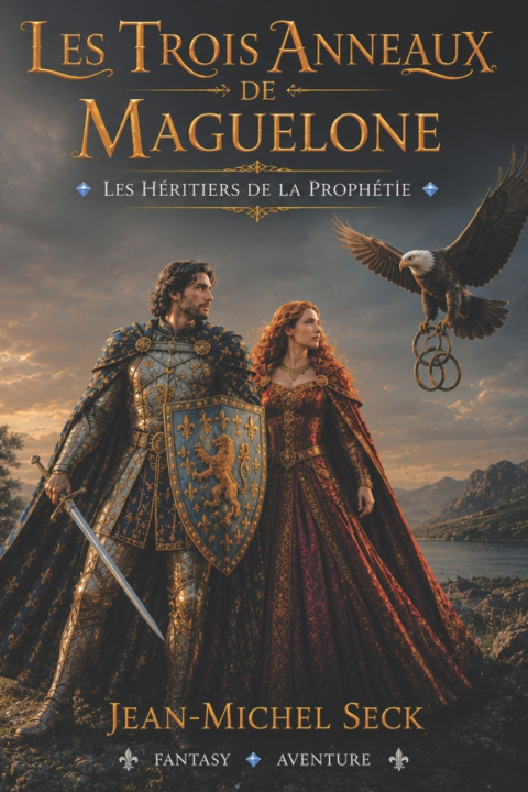 Książka Les Trois Anneaux de Maguelone Jean-Michel SECK