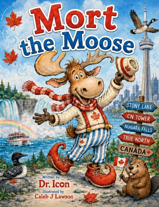 Książka Mort the Moose Dr. Icon