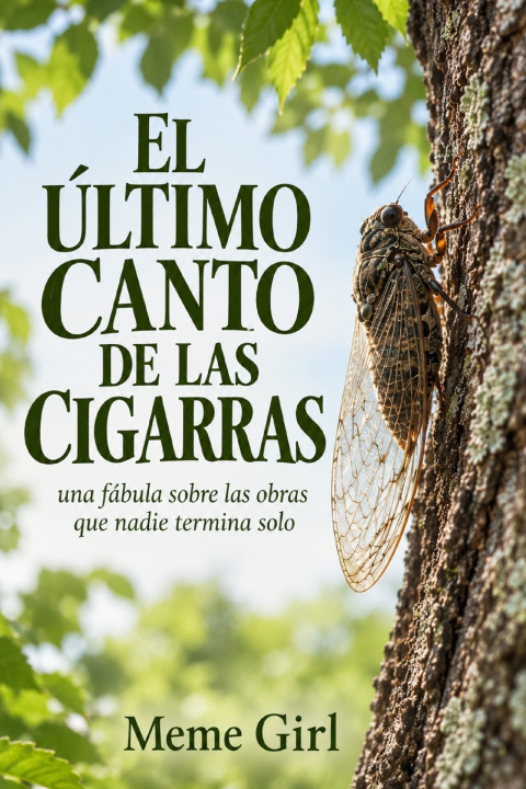 Knjiga EL ÚLTIMO CANTO DE LAS CIGARRAS Meme Girl