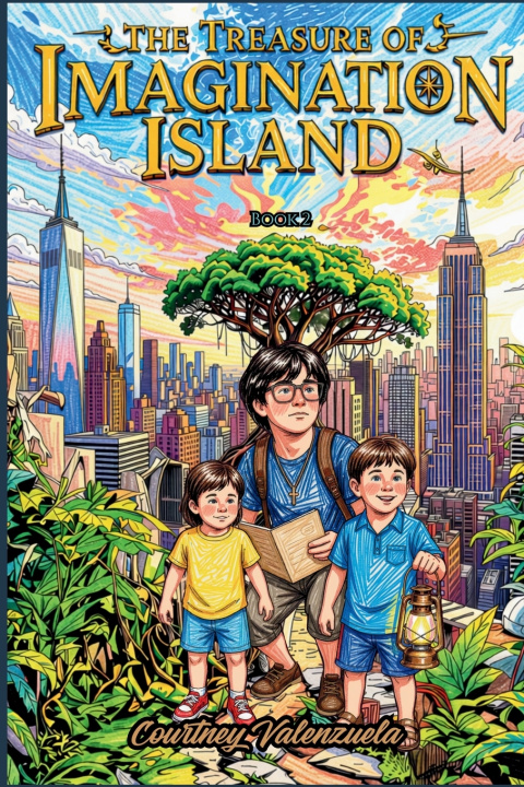 Livro The Treasure of Imagination Island Courtney Valenzuela