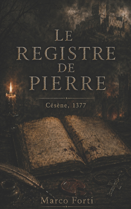 Kniha Le registre de pierre Marco Forti