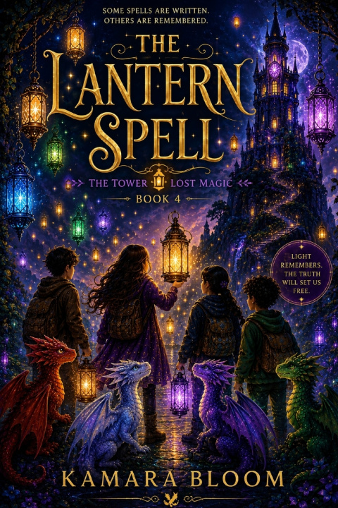 Knjiga The Lantern Spell Kamara Kamara