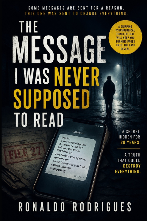 Книга THE MESSAGE I WAS NEVER SUPPOSED TO READ Ronaldo Rodrigues