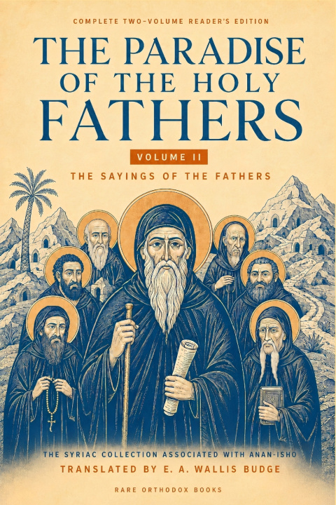 Kniha The Paradise of the Holy Fathers E.A. Wallis Budge