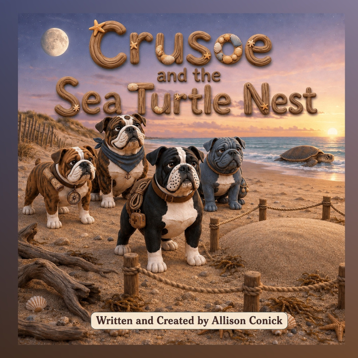 Knjiga Crusoe and the Sea Turtle Nest Allison Conick