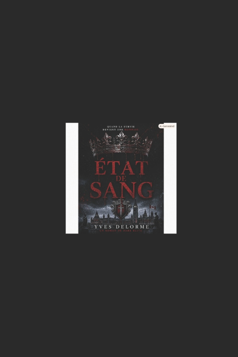 Book etat de sang Yves Delorme