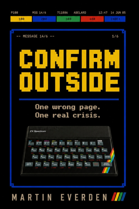 Book CONFIRM OUTSIDE Martin Everden