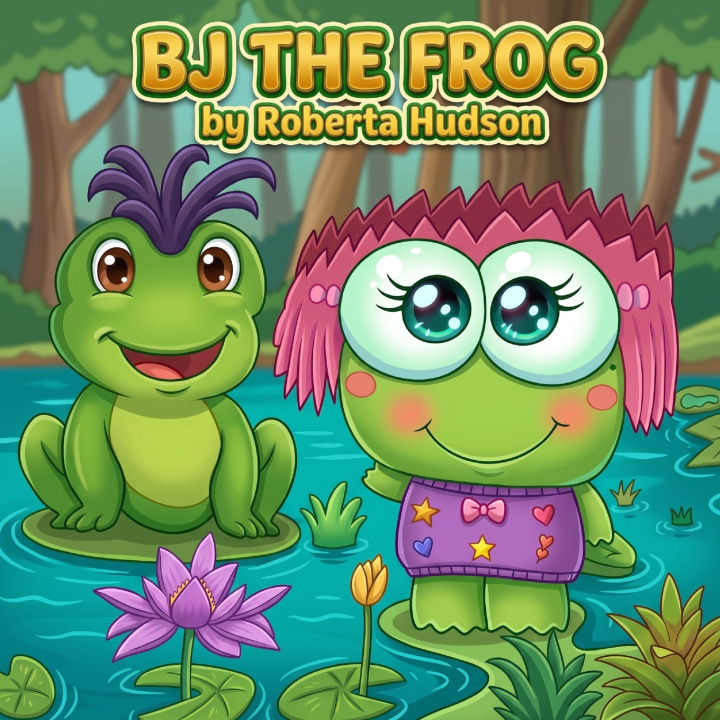 Könyv B.J. the Frog Roberta Hudson