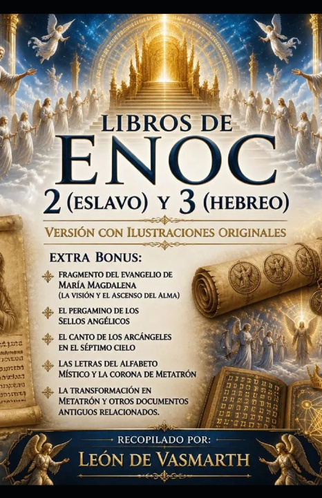 Libro LIBROS DE ENOC 2 (Eslavo) y 3 (Hebreo) León de Vasmarth