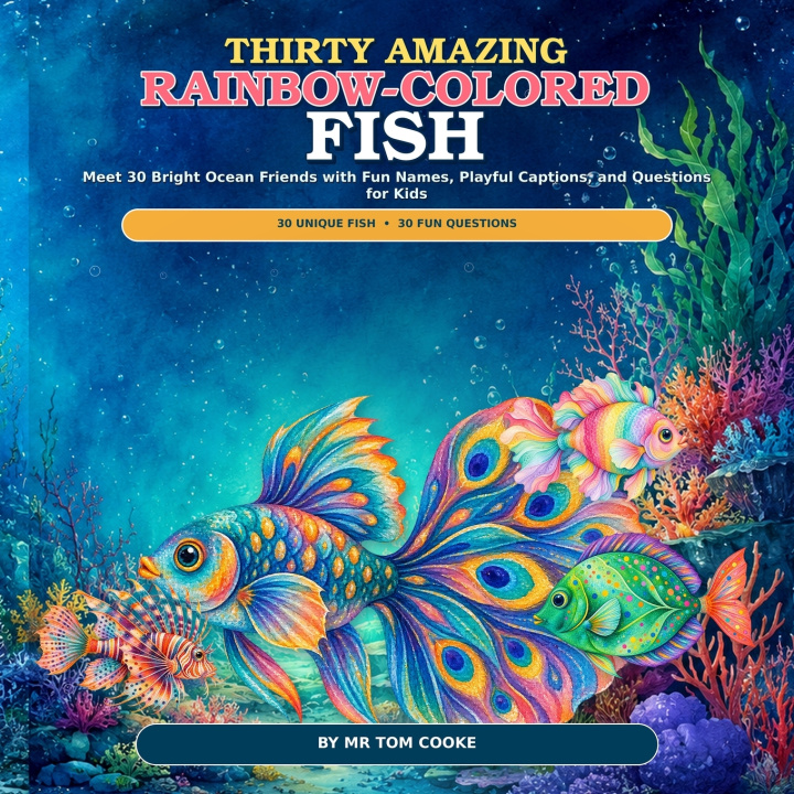 Könyv Thirty Amazing Rainbow-Colored Fish TOM COOKE