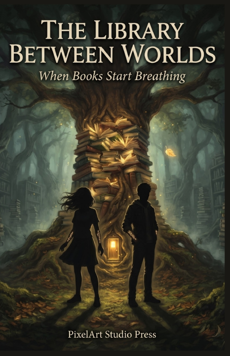 Könyv The Library Between Worlds PixelArt Studio Press