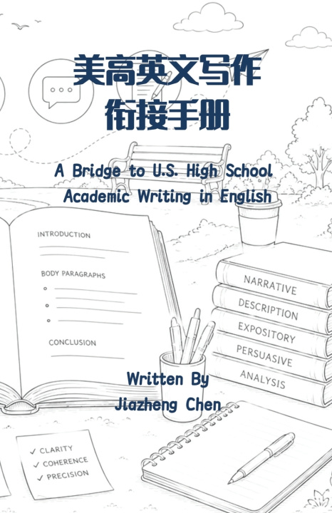 Książka 美高英文写作衔接手册 Jiazheng Chen