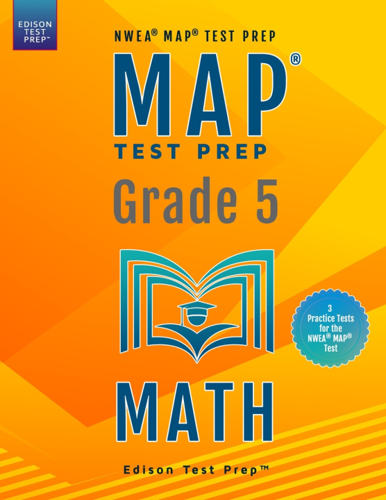 Libro MAP Test Prep Grade 5 Math Edison Test Prep