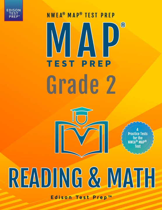 Book MAP Test Prep Grade 2 Reading & Math Edison Test Prep