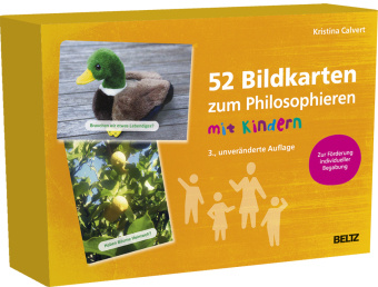 Spel/speelgoed 52 Bildkarten zum Philosophieren mit Kindern Kristina Calvert