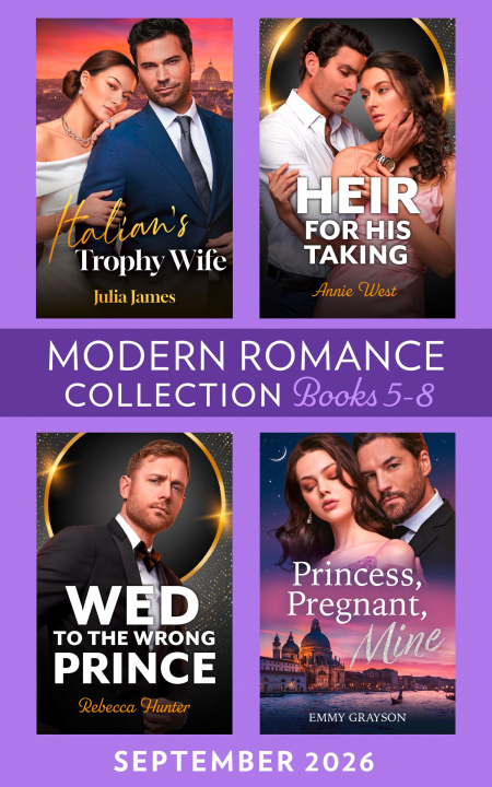 E-knjiga Modern Romance September 2026 Books 5-8 Julia James