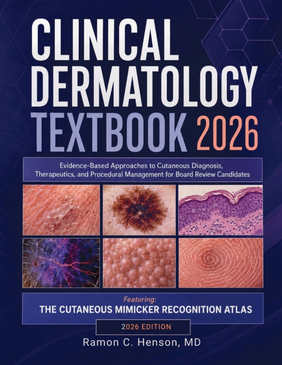 Livro Clinical Dermatology Textbook 2026 Ramon C. Henson MD