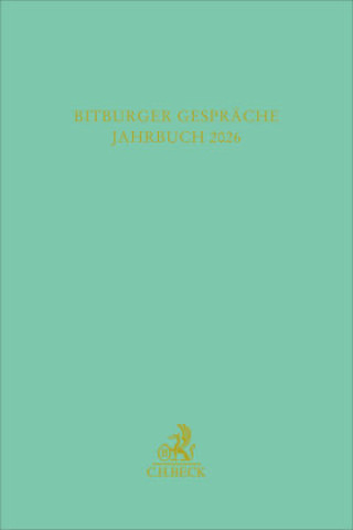 Βιβλίο Bitburger Gespräche Jahrbuch 2026 Trier Stiftung Gesellschaft für Rechtspolitik