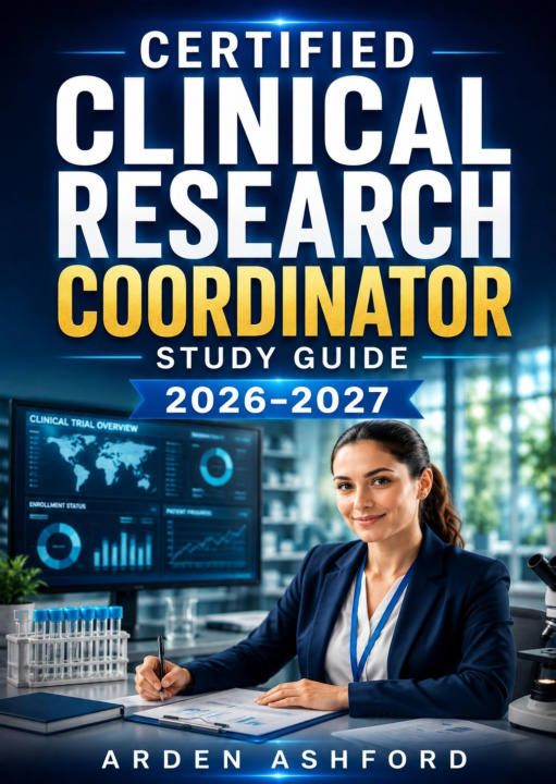 E-book Certified Clinical Research Coordinator Study Guide 2026-2027 Arden Ashford
