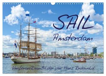 Kalender/agenda SAIL Amsterdam (Wandkalender 2027 DIN A3 quer), CALVENDO Monatskalender Calvendo