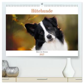 Naptár/Határidőnapló Hütehunde - Hüter der Herzen (hochwertiger Premium Wandkalender 2027 DIN A2 quer), Kunstdruck in Hochglanz Calvendo