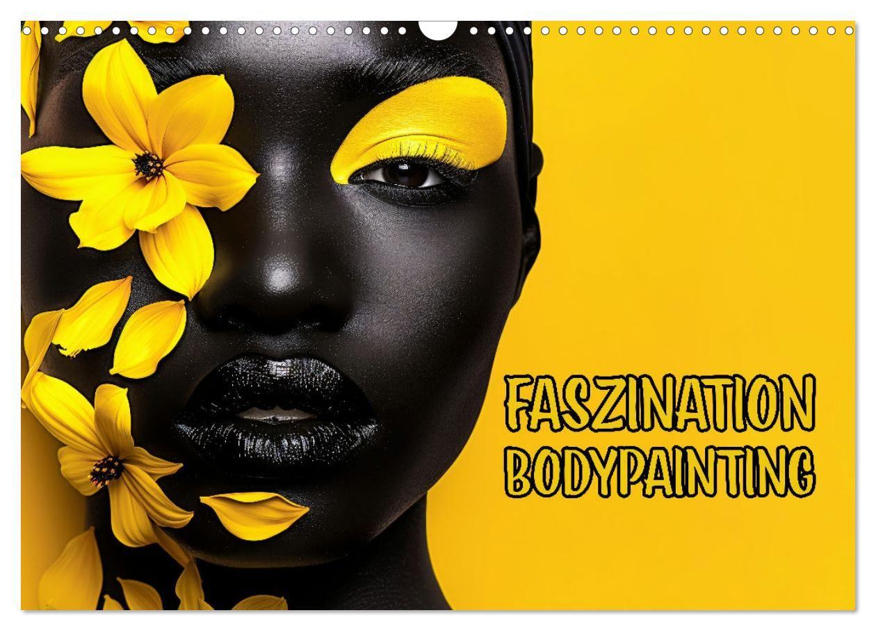 Kalendář/Diář Faszination Bodypainting (Wandkalender 2027 DIN A3 quer), CALVENDO Monatskalender Calvendo