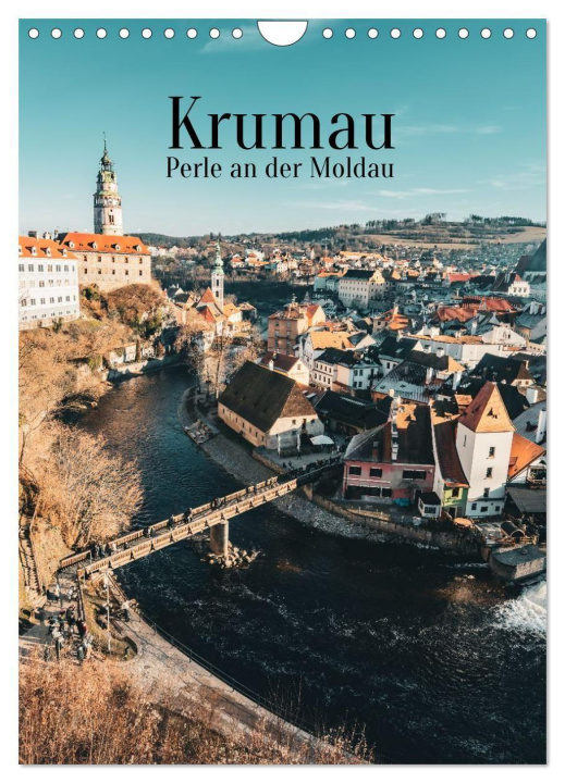 Kalender/Terminbuch Krumau - Perle an der Moldau (Wandkalender 2027 DIN A4 hoch), CALVENDO Monatskalender Calvendo