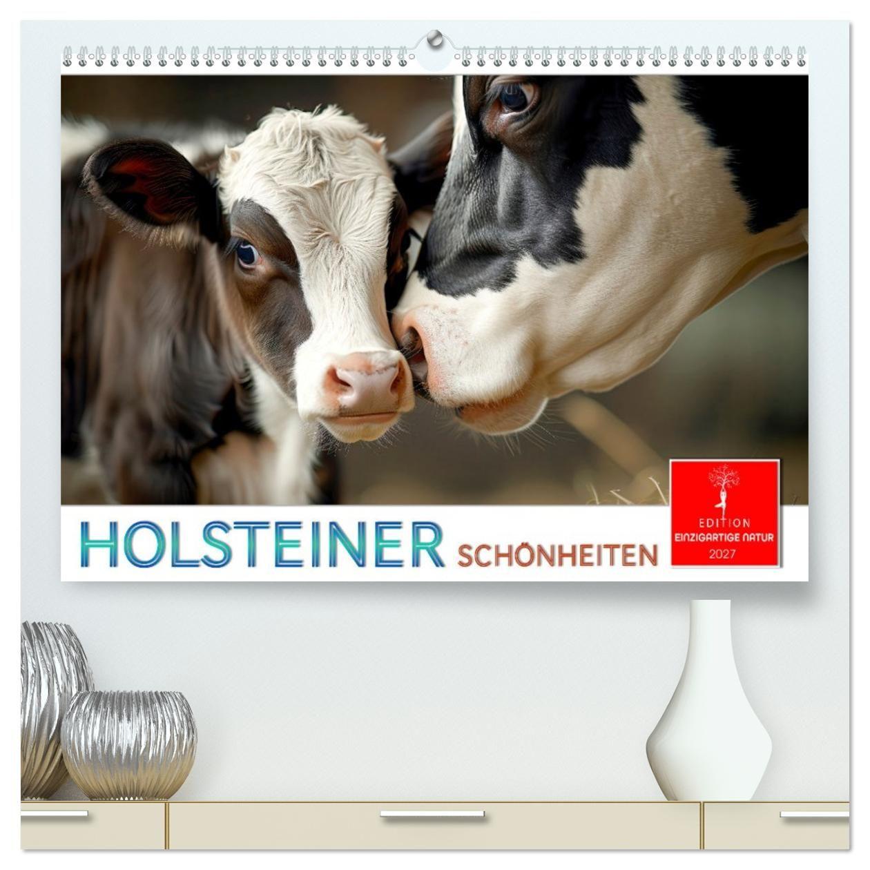 Kalendár/Diár Holsteiner Schönheiten (hochwertiger Premium Wandkalender 2027 DIN A2 quer), Kunstdruck in Hochglanz Calvendo