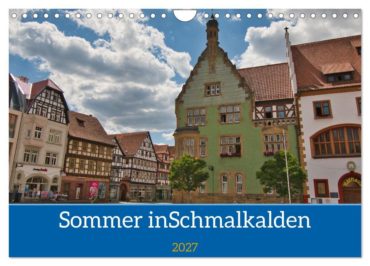 Kalender/Terminbuch Sommer in Schmalkalden (Wandkalender 2027 DIN A4 quer), CALVENDO Monatskalender Calvendo