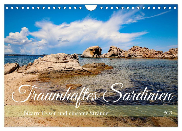Kalendář/Diář Traumhaftes Sardinien (Wandkalender 2027 DIN A4 quer), CALVENDO Monatskalender Calvendo